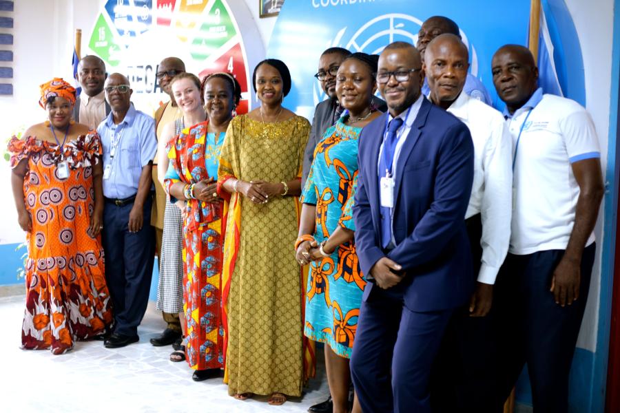 The United Nations Country Team Receives Resident Coordinator Christine ...