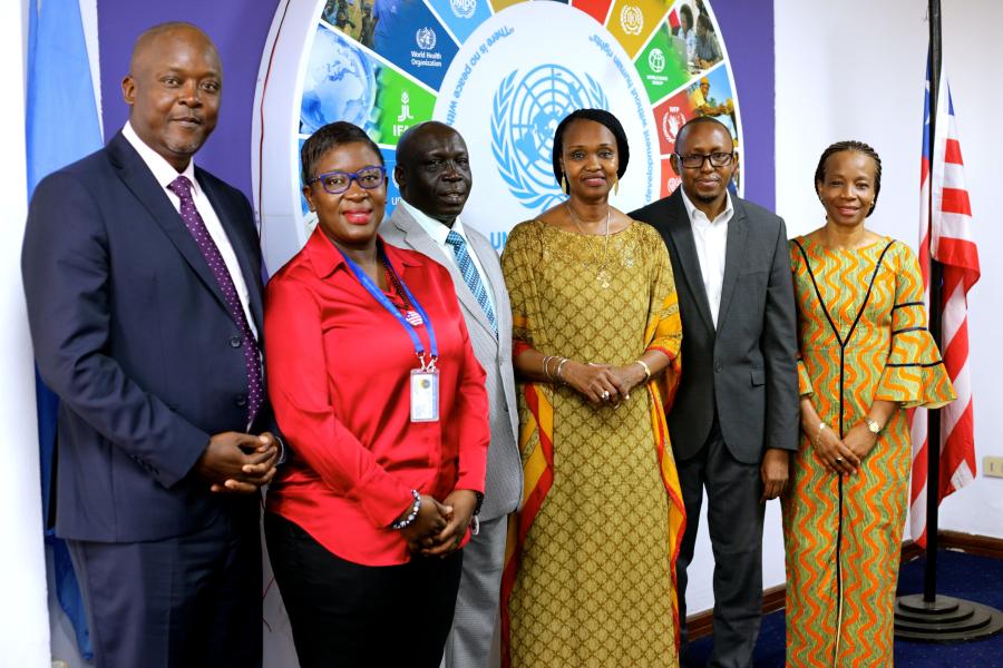 The United Nations Country Team Receives Resident Coordinator Christine ...