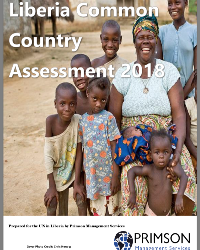Liberia Common Country Assessment 2018
