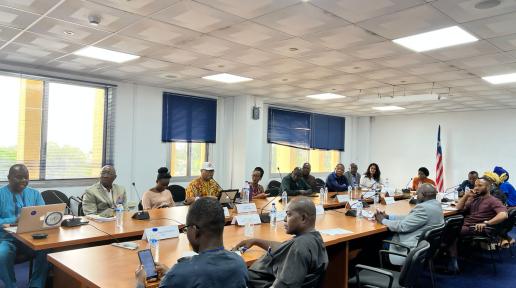 Participants at the Meeting of political parties to discuss ongoing National Census