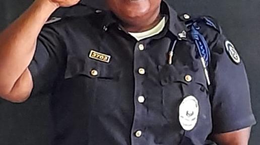 Sgt. Patience Dorsla,  Liberia National Police